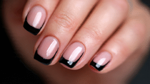 black nail ideas Naily.site