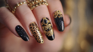 black nail ideas Naily.site