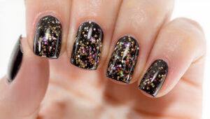 black nail ideas Naily.site